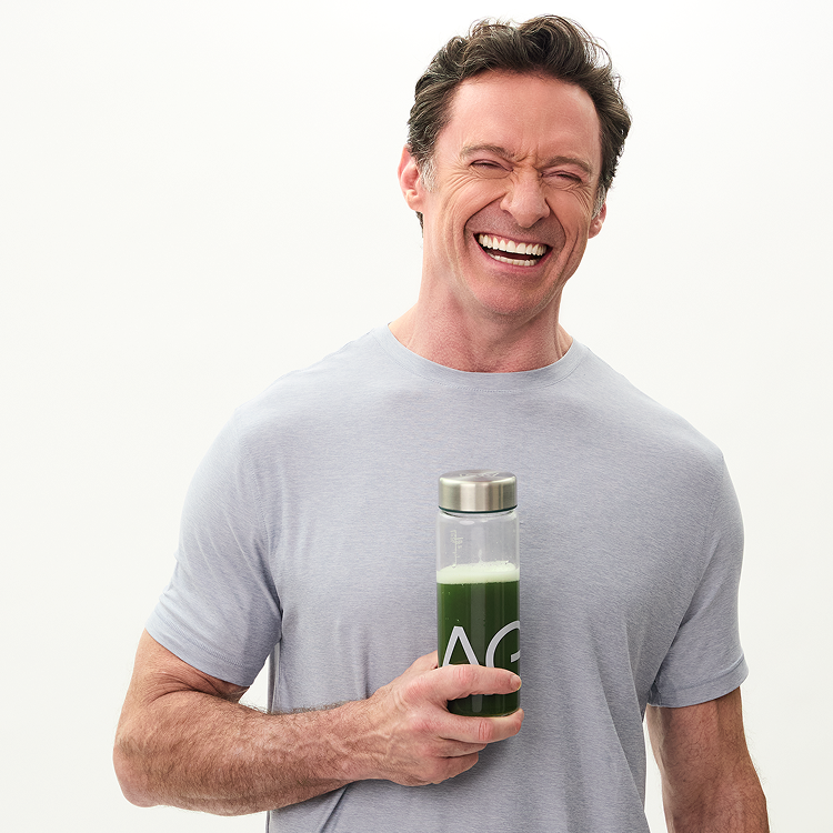 Hugh Jackman x AG1