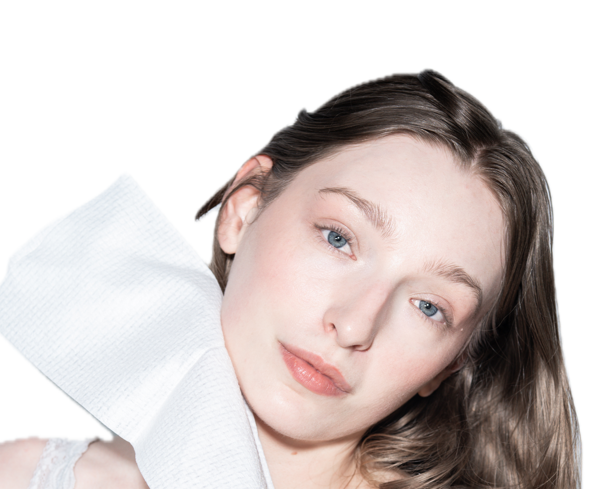 Pat dry